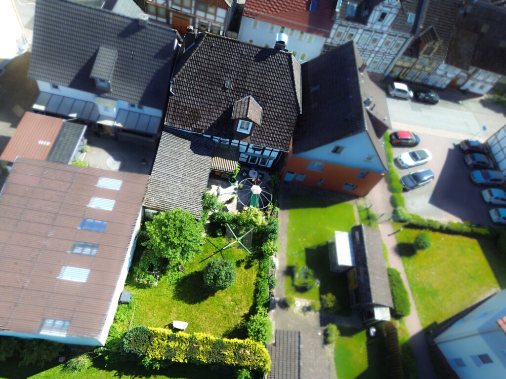 Drohnenansicht hinten