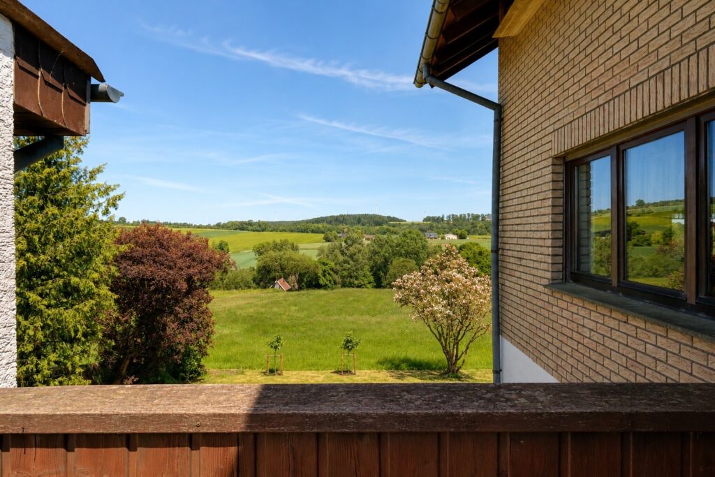 Blick von der Terrasse