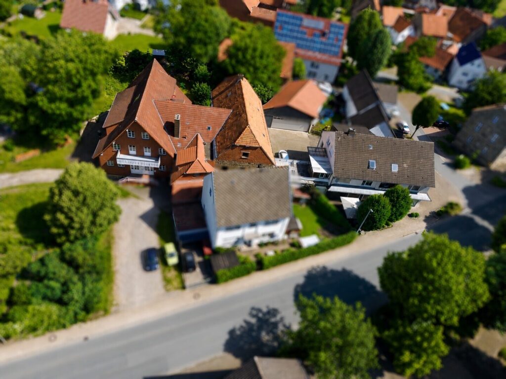Anblick von Oben