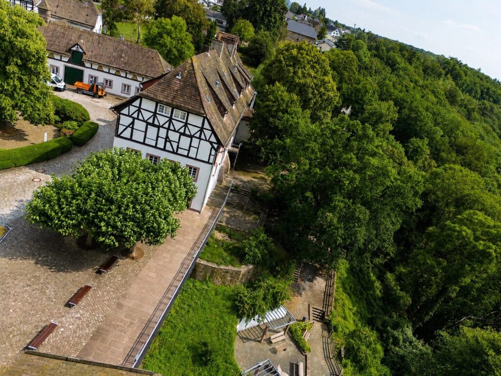 Ausblick auf das Restaurant