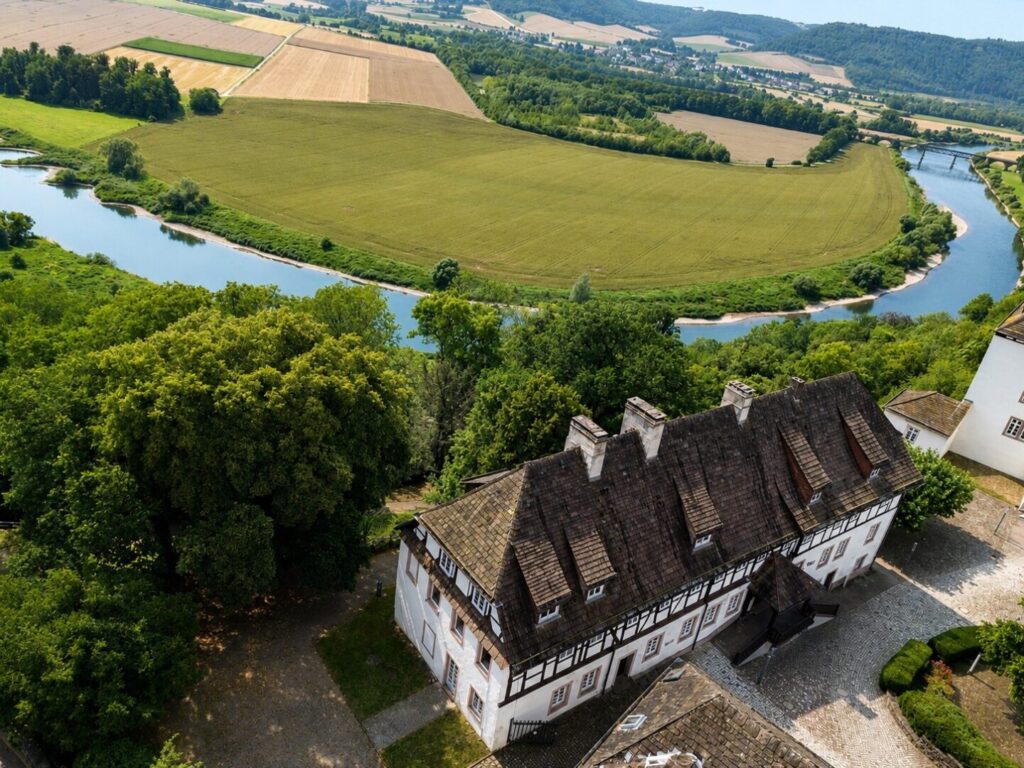 Ansicht Restaurant von oben