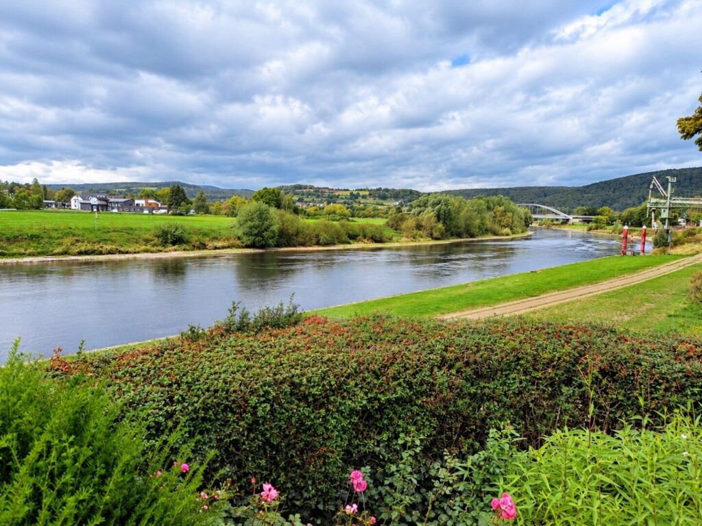 Ausblick aus dem Garten