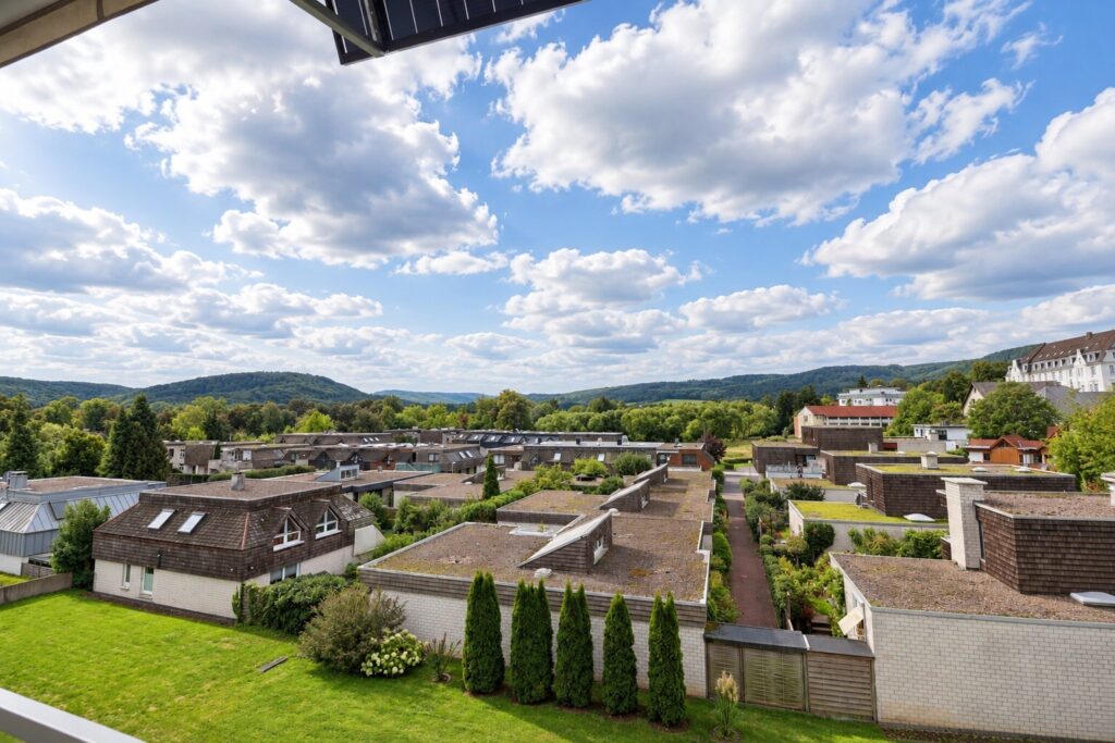 Ausblick von der Loggia