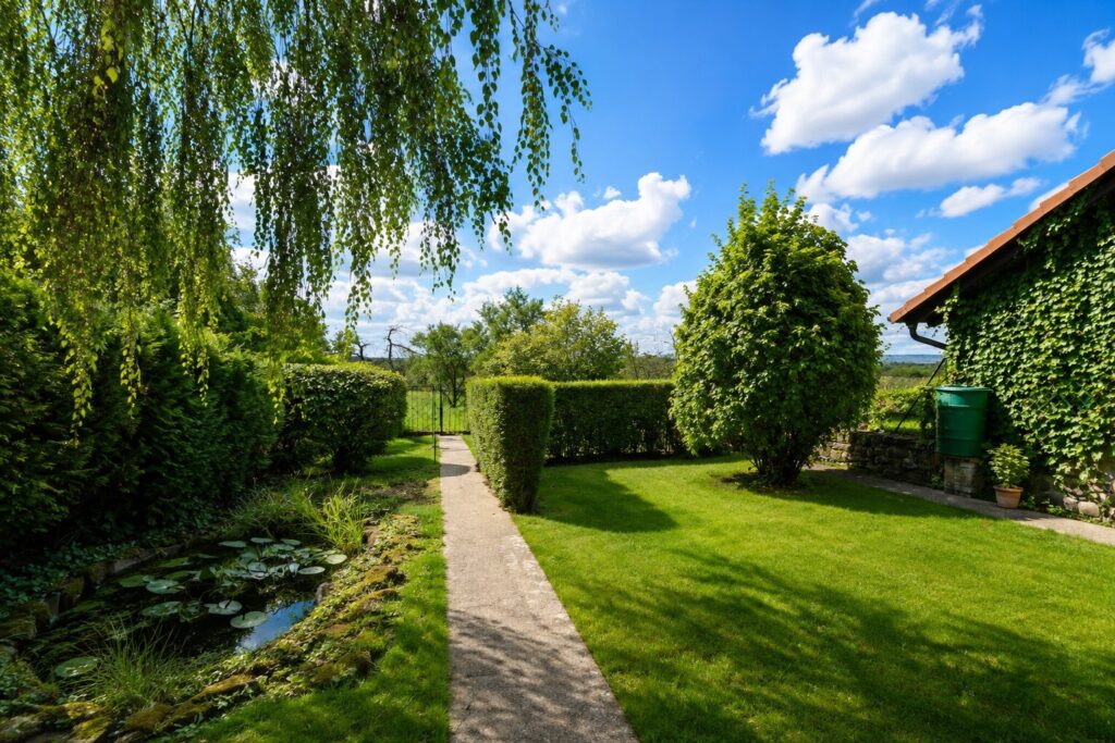 Ansicht Garten