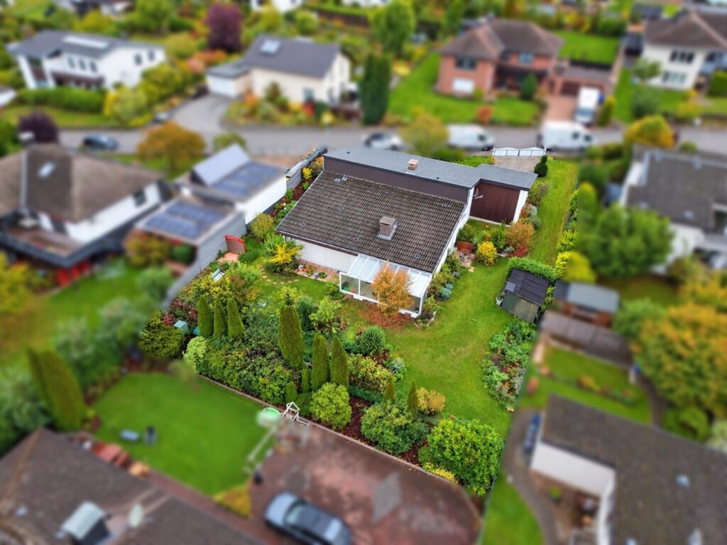 Ansicht aus dem Garten